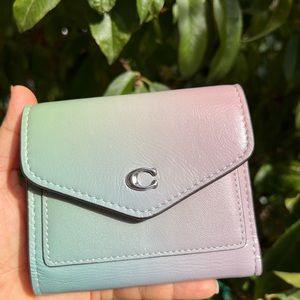 NWT Coach Wyn Small Wallet with Ombre